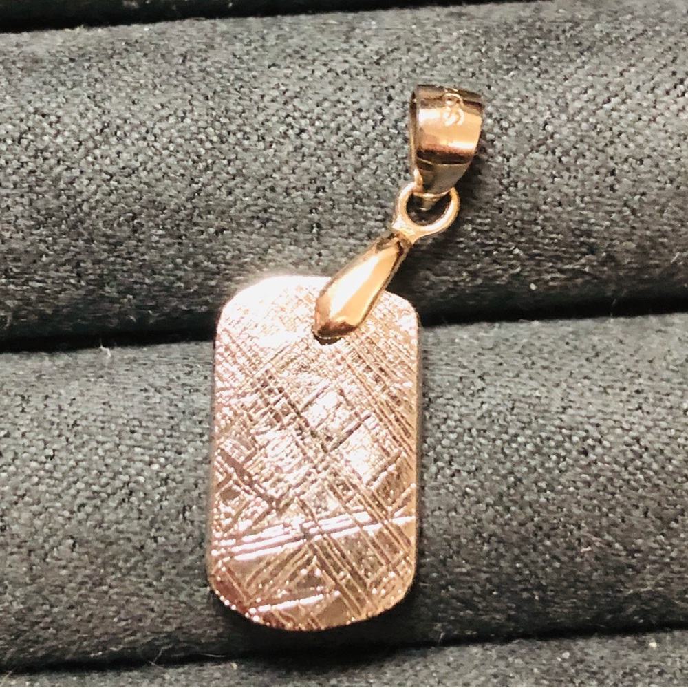 Gold and Silver Two-Tone Hoop Pendant Charm - Women Jewelry